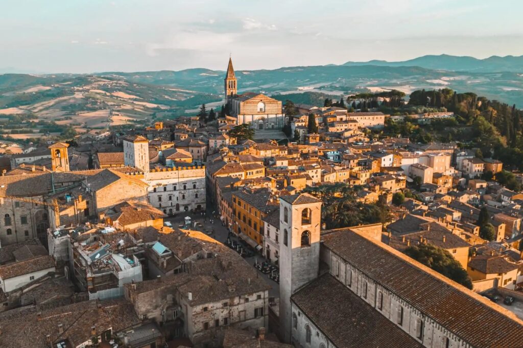 Todi - A charming medieval town with well-preserved walls