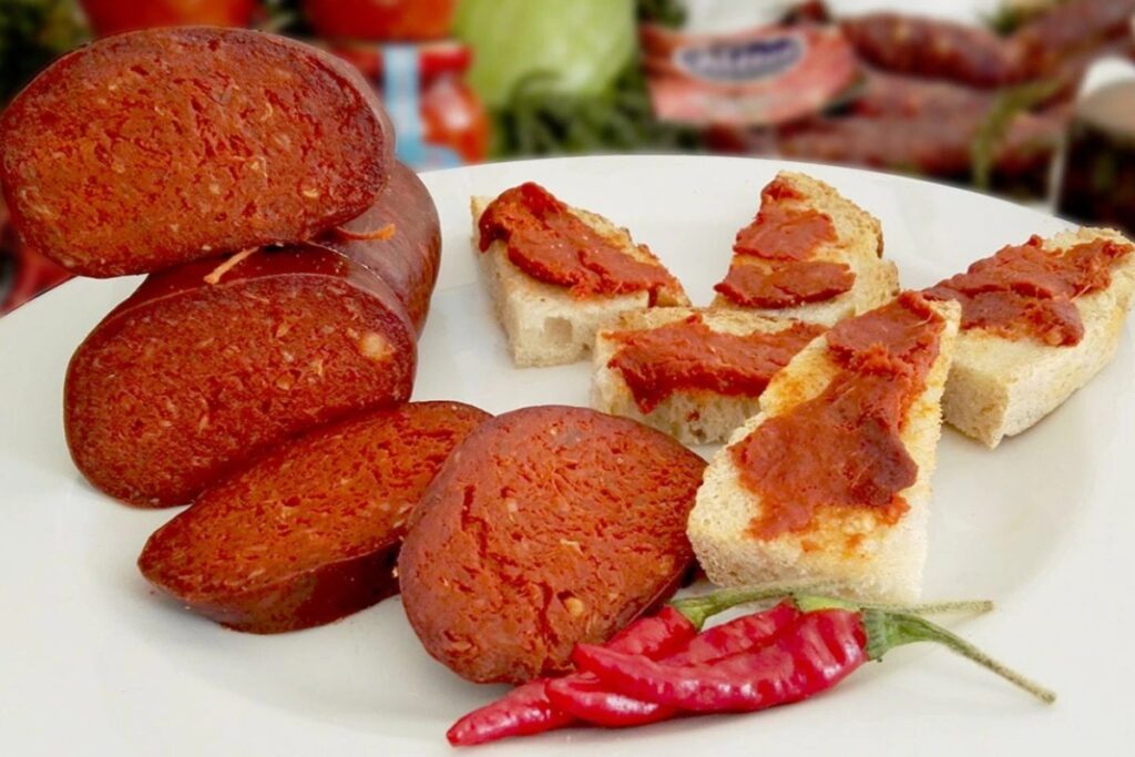 Nduja - A spicy, spreadable pork sausage 