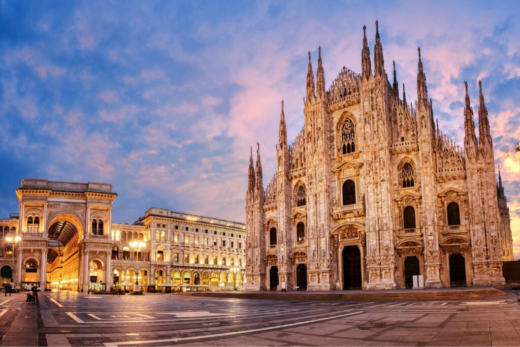 Italian city MIlan