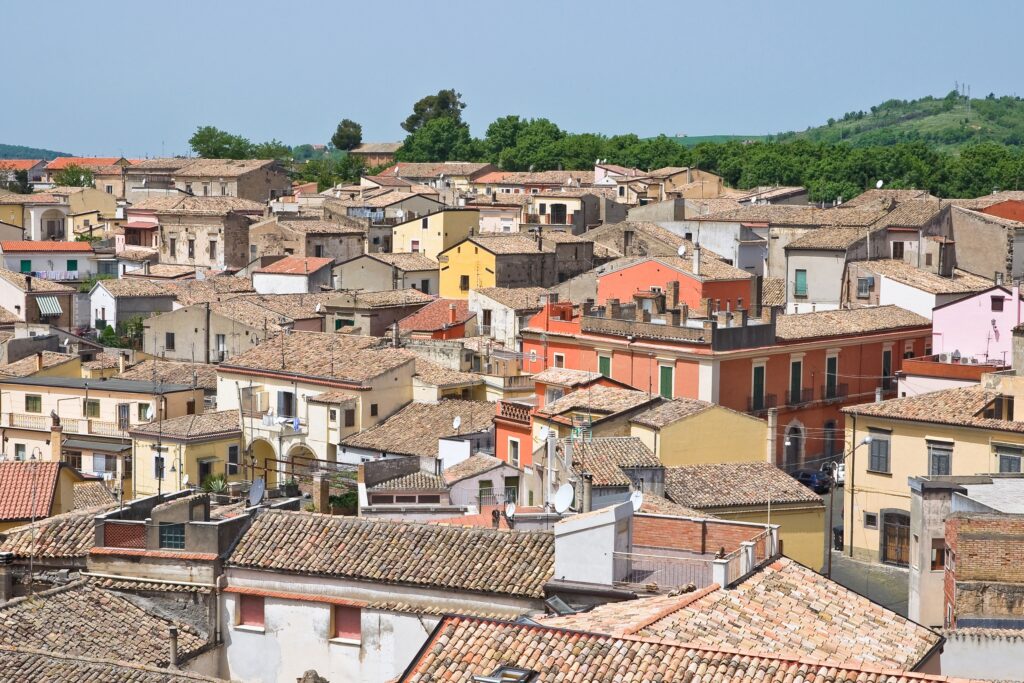 Melfi town - renowned for its well-preserved Norman Castle