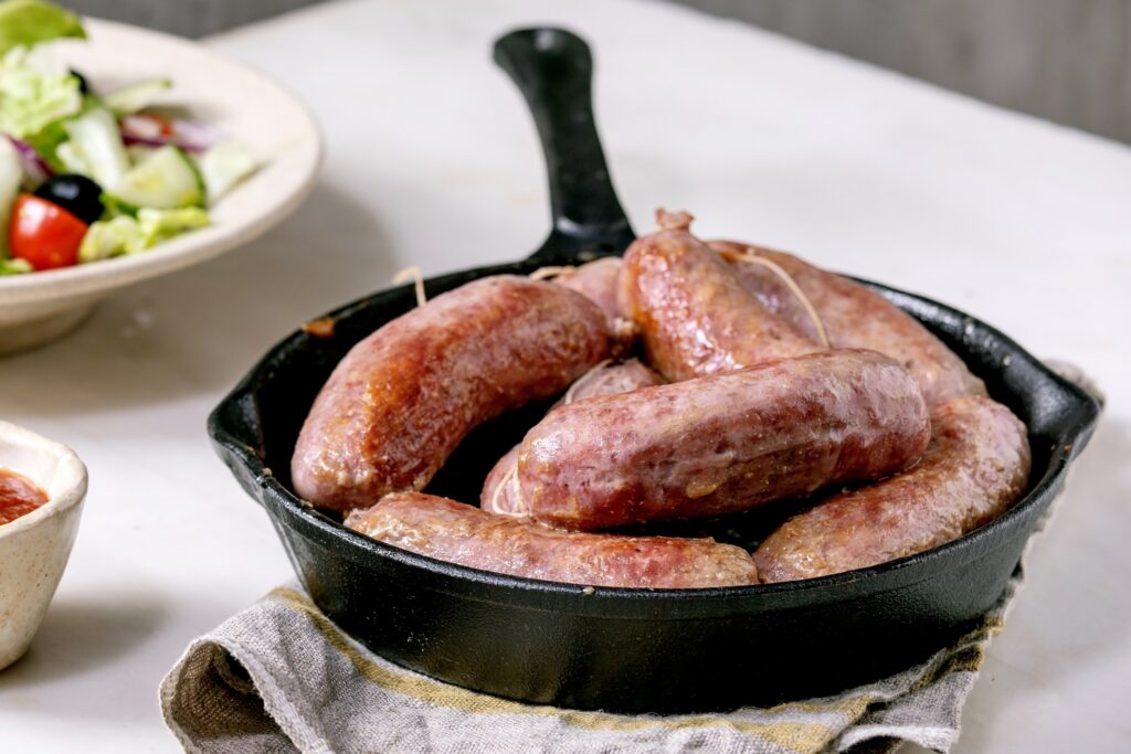 Salsiccia Lucanica - A spicy sausage made from pork