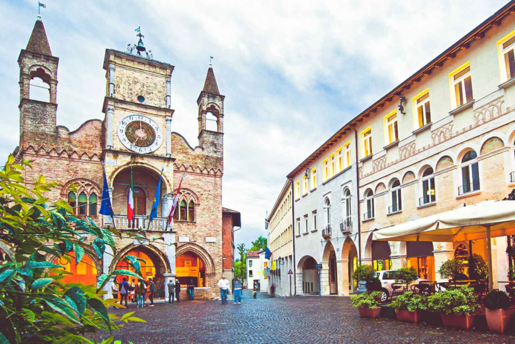 Pordenone city - known for its medieval architecture