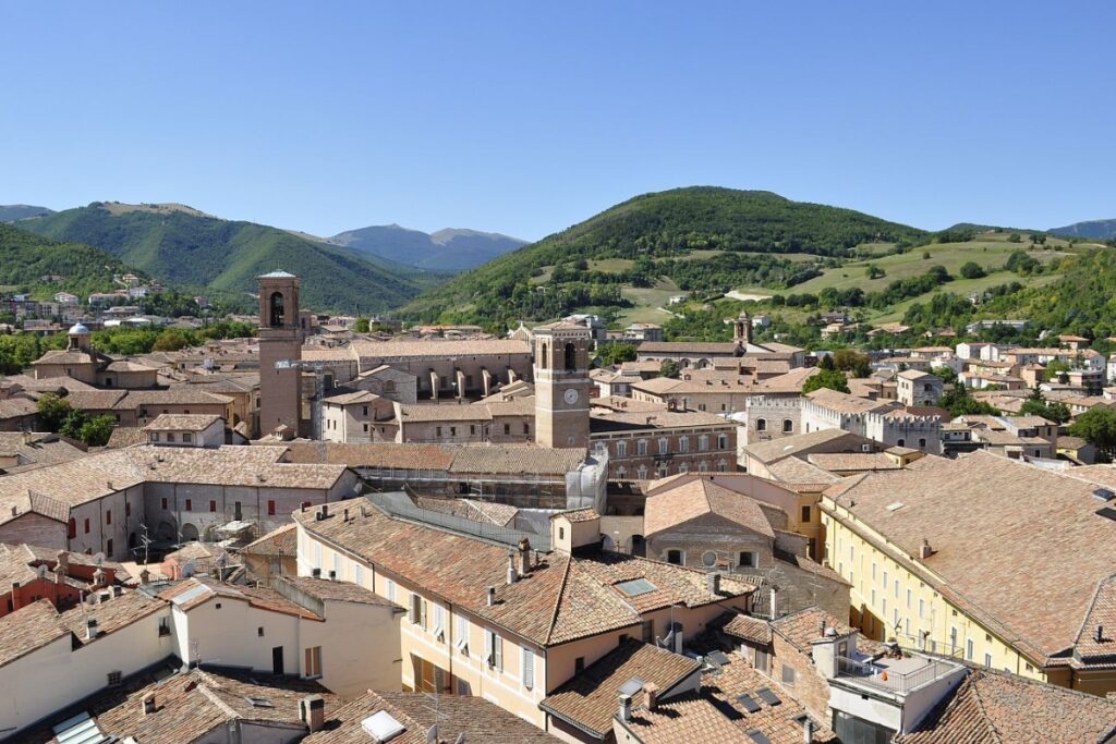 A wonderful view of the historical town center of Fabriano