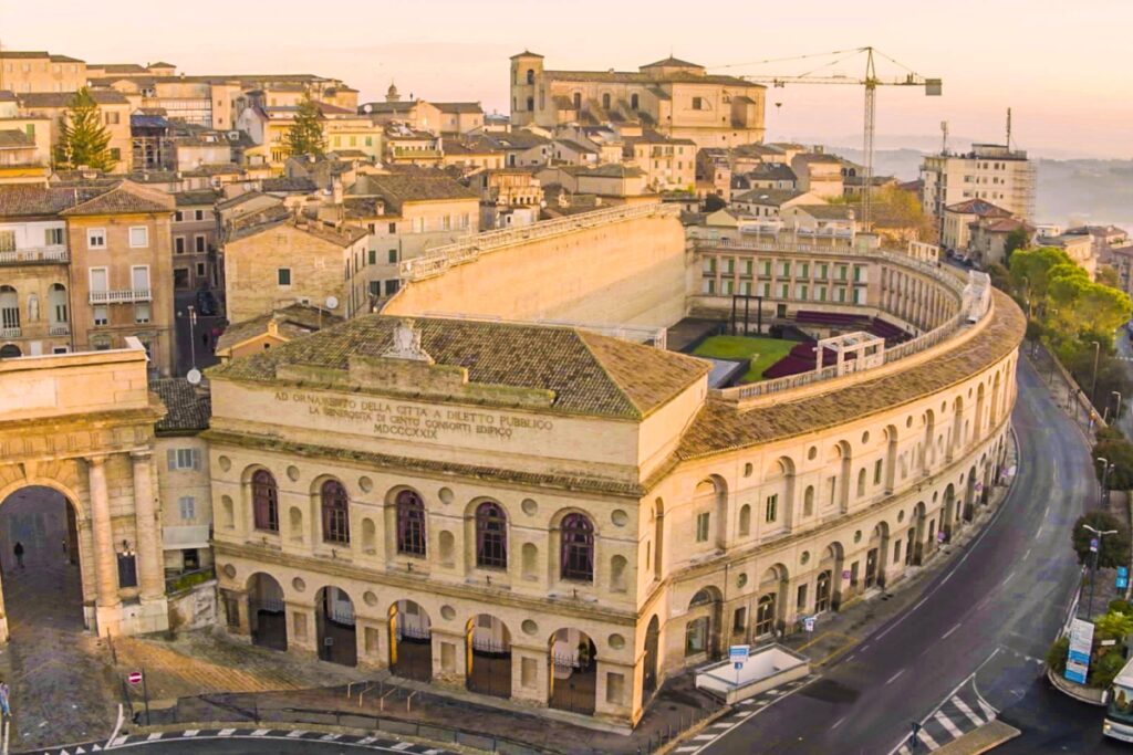 Macerata: Known for its historic university and the Sferisterio