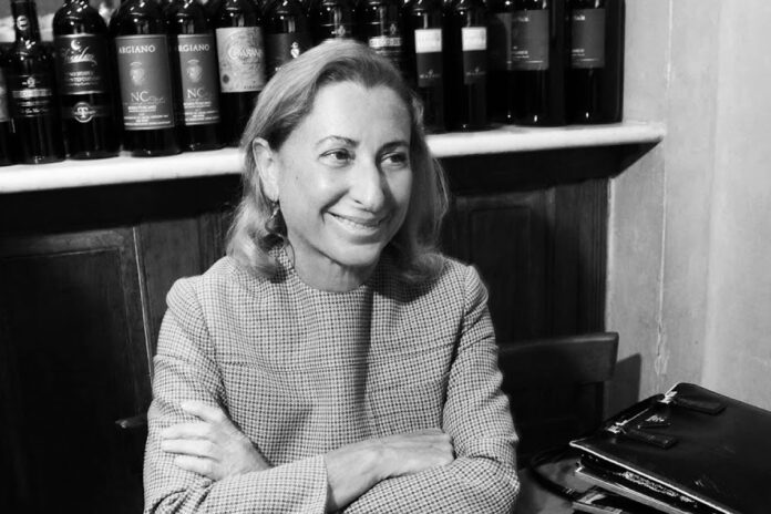 Miuccia Prada Fashion Designer And Head Of Prada