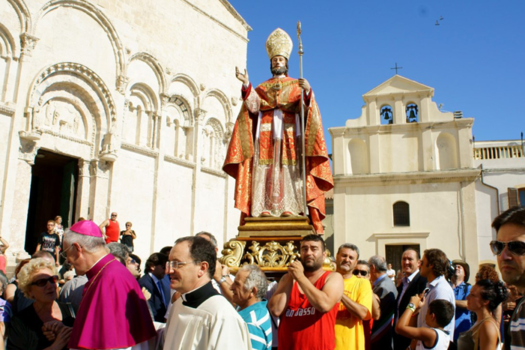 the San Basso festival in Termoli,