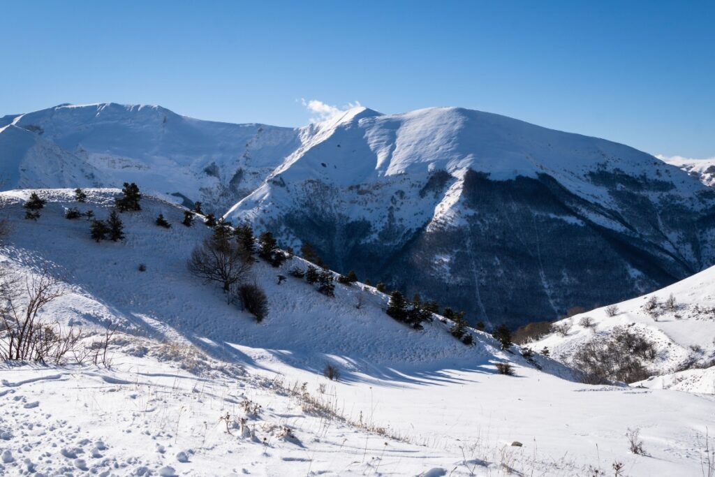 Sibillini Mountains of Umbria, Italy