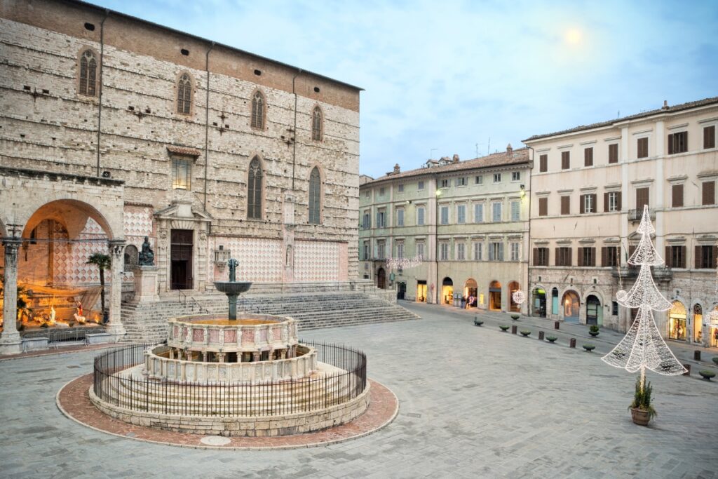 Christmas In Perugia, Umbria Italy