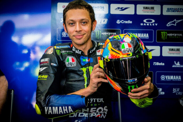 Valentino Rossi Motorcycle Racing Champion