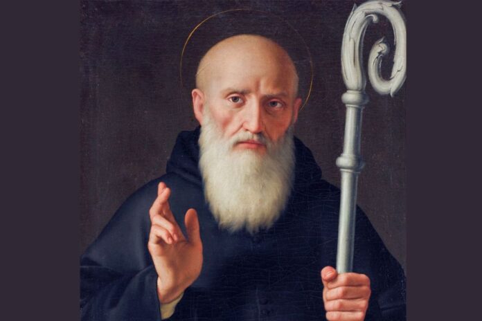 Saint Benedict Of Nursia The Father Of Western Monasticism