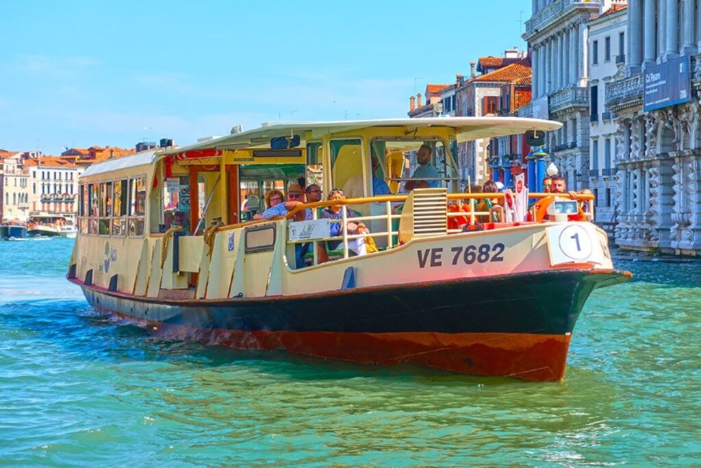 Public Transport In Venice Italy